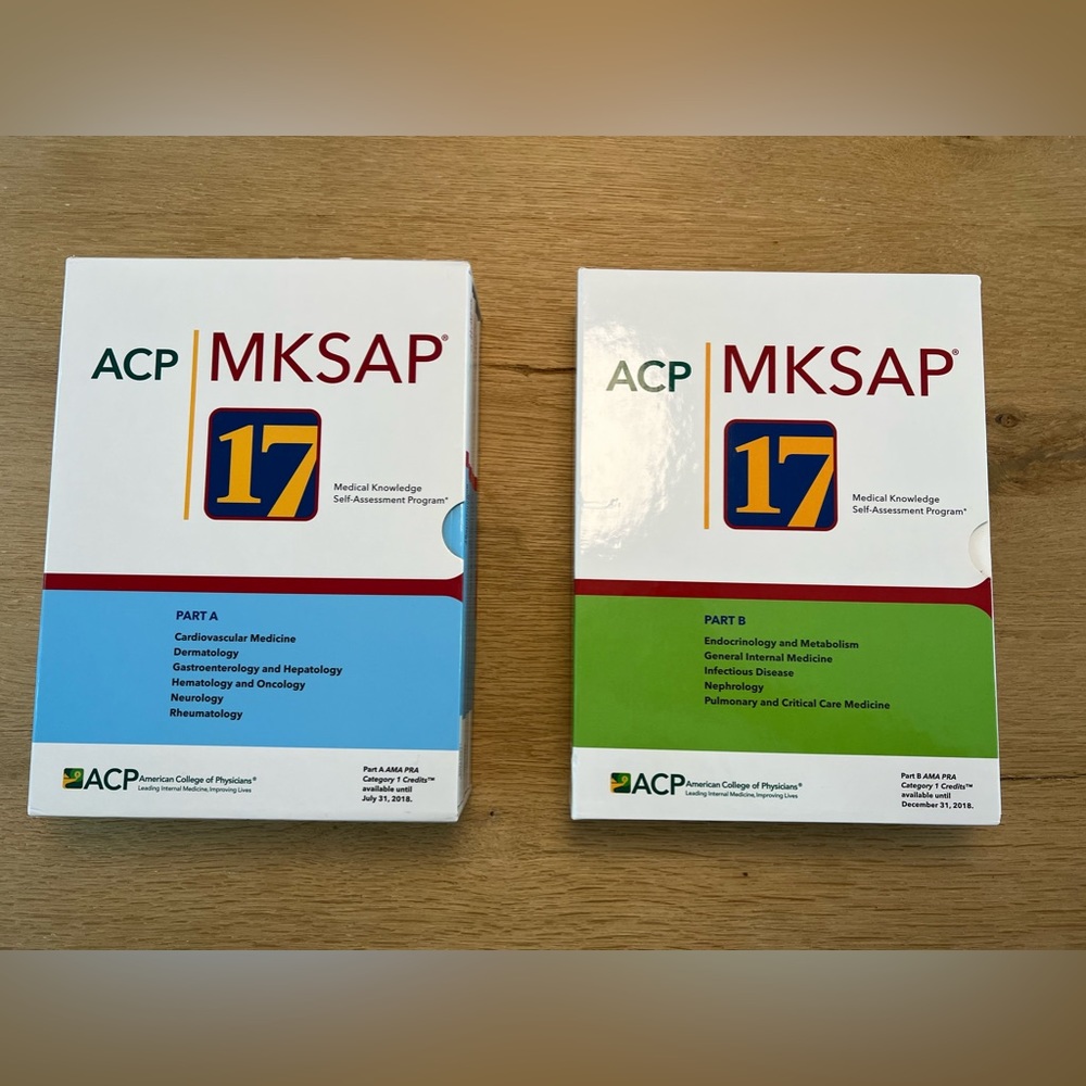 MKSAP 17 11-Book Set : Medical Knowledge Self-Assessment Program by ACP.